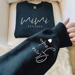 Custom “Mimi or Mama” sweaters